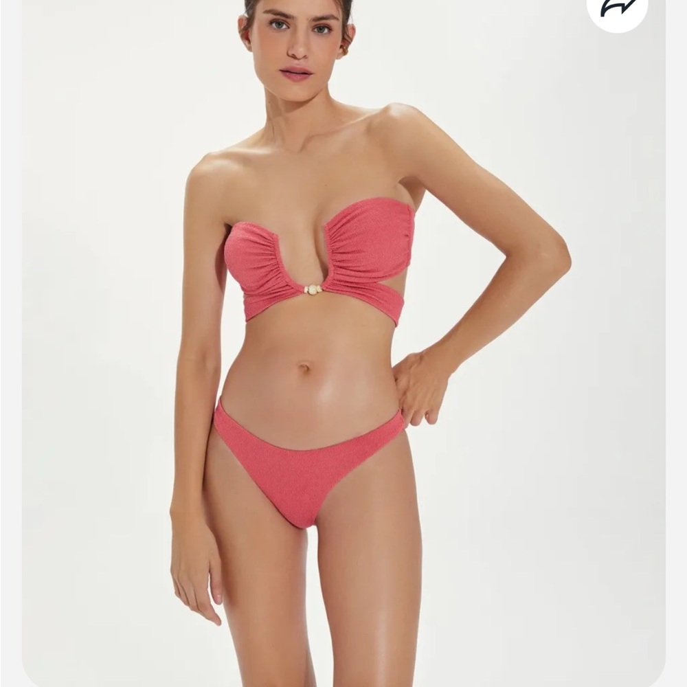 ViX Paula Hermann Firenze Zene Bandeau Top - Ballet - L NWT sailor moon swimsuit